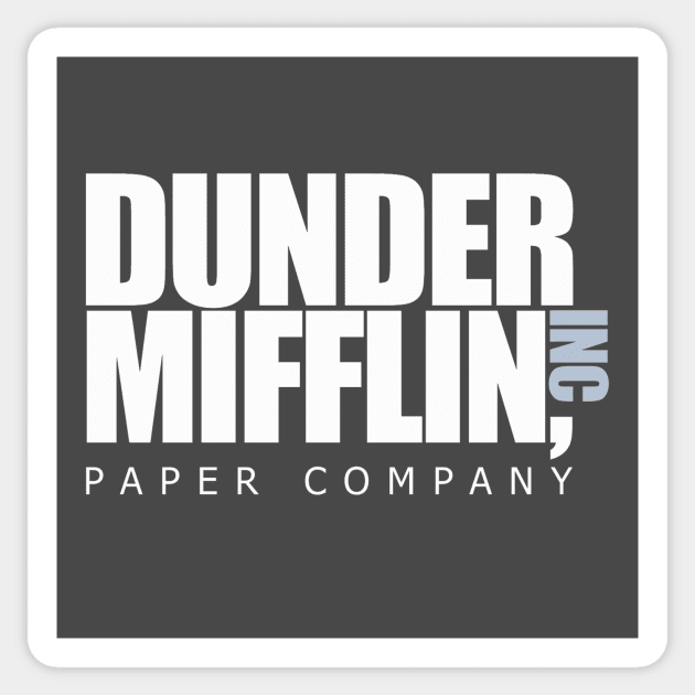 Dunder Mifflin Paper Company Sticker by Clobberbox